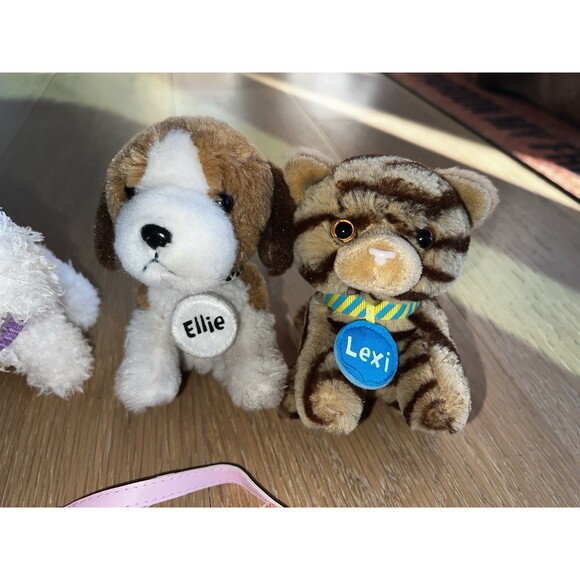 Justice & OG (American Girl) Doll Pet Lot, 3 Pets Collar carrier accessories - Picture 2 of 4
